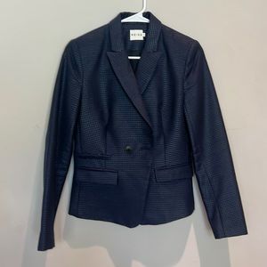 Reiss Blazer, slim fitted, very good condition, size S, dark dark blue and shiny